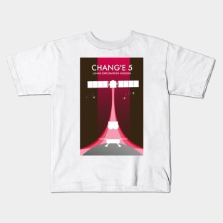 Chang'e 5 Lunar Exploration Mission Kids T-Shirt